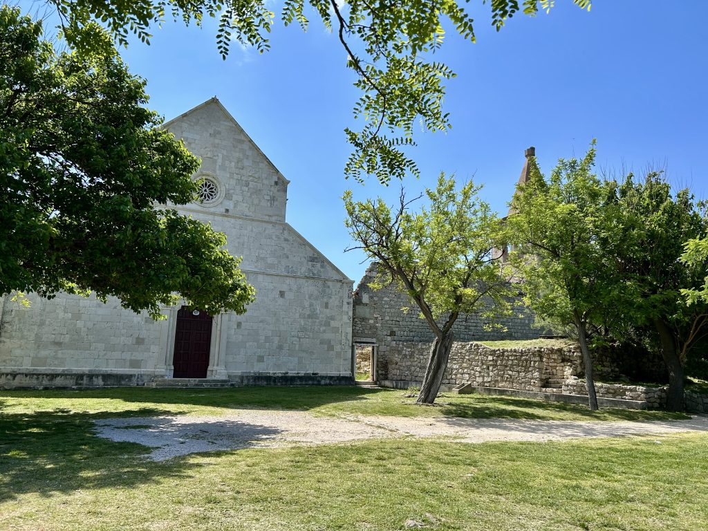 Church of St Mary on the main square of Pag town